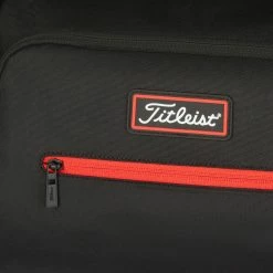 Titleist Players Duffel Bag -Clubs Shop 2020 Duffel Bag Black Red Detail 1 TA20PDF 06 04873.1646250098