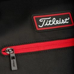 Titleist Players Boston Bag -Clubs Shop 2020 Players Boston Bag Black Red Detail 2 TA20PBB 06 14134.1646250129