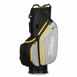 Titleist Cart 14 Lightweight Bag -Clubs Shop 2021 Cart 14 Lightweight Black Gray Canary TB20CT6 027 01 92358.1646330461