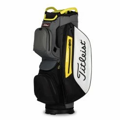 Titleist Cart 15 StaDry Cart Bag -Clubs Shop 2021 Cart 15 StaDry Charcoal Black Citron TB20CT7 210 01 99182.1662503474