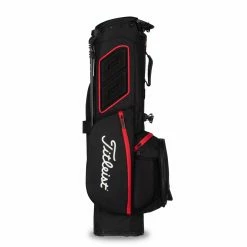 Titleist Players 4 Stand Bag -Clubs Shop 2021 Players 4 Black Black Red TB21SX4 006 04 74616.1659459543