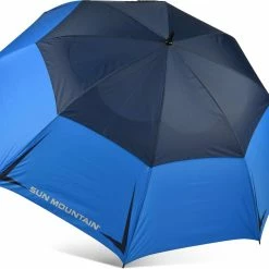 Sun Mountain 68" Manual UV Umbrella -Clubs Shop 2021 Umbrella Cobalt Navy 12318.1633105546