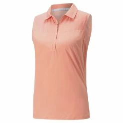 PUMA Golf Puma Womens Harding Sleeveless Polo -Clubs Shop 532993 12 82016.1669154922