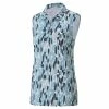 PUMA Golf Puma Womens Cloudspun Three Brush Sleeveless Polo -Clubs Shop 532998 03 18551.1679079863