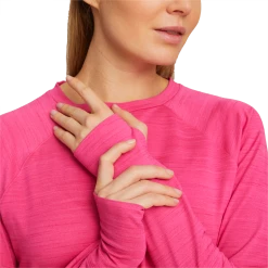 PUMA Golf Puma Womens Cloudspun Long Sleeve Golf Top -Clubs Shop 533010 09 mod02 47406.1679081826 1