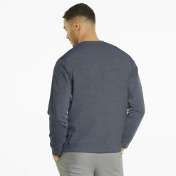 PUMA Golf Puma Cloudspun Colorblock Crewneck -Clubs Shop 535458 03 mod02 67929.1679075015