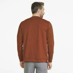 PUMA Golf Puma Cloudspun Colorblock Crewneck -Clubs Shop 535458 04 mod02 58102.1679075015