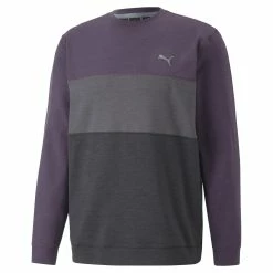 PUMA Golf Puma Cloudspun Colorblock Crewneck -Clubs Shop 535458 05 54241.1679075015