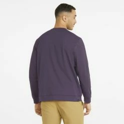 PUMA Golf Puma Cloudspun Colorblock Crewneck -Clubs Shop 535458 05 mod02 78596.1679075015
