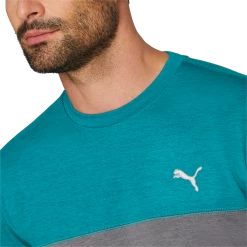PUMA Golf Puma Cloudspun Colorblock Crewneck -Clubs Shop 535458 08 mod04 54248.1679075015