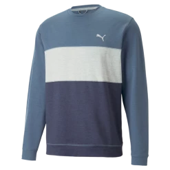 PUMA Golf Puma Cloudspun Colorblock Crewneck -Clubs Shop 535458 09 27983.1679075015