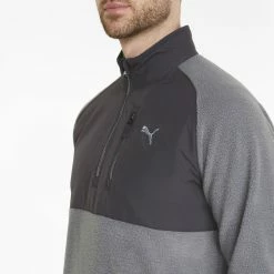 PUMA Golf Puma Sherpa 1/4 Zip -Clubs Shop 535498 01 mod04 1 47050.1673547394