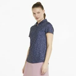 PUMA Golf Puma Womens MATTR Fancy Plants Polo -Clubs Shop 535512 02 mod01 49396.1679081939