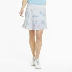 PUMA Golf Puma Womens PWRSHAPE Lowlands Skirt -Clubs Shop 535518 02 mod01 04248.1669158263