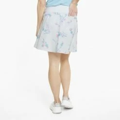 PUMA Golf Puma Womens PWRSHAPE Lowlands Skirt -Clubs Shop 535518 02 mod02 94710.1669158263