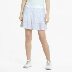 PUMA Golf Puma Womens PWRSHAPE Fancy Plants Skirt -Clubs Shop 535519 01 mod01 22035.1669158449