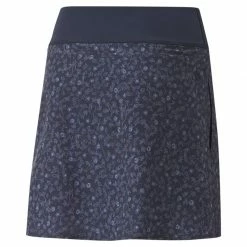 PUMA Golf Puma Womens PWRSHAPE Fancy Plants Skirt -Clubs Shop 535519 02 bv 79285.1669158449
