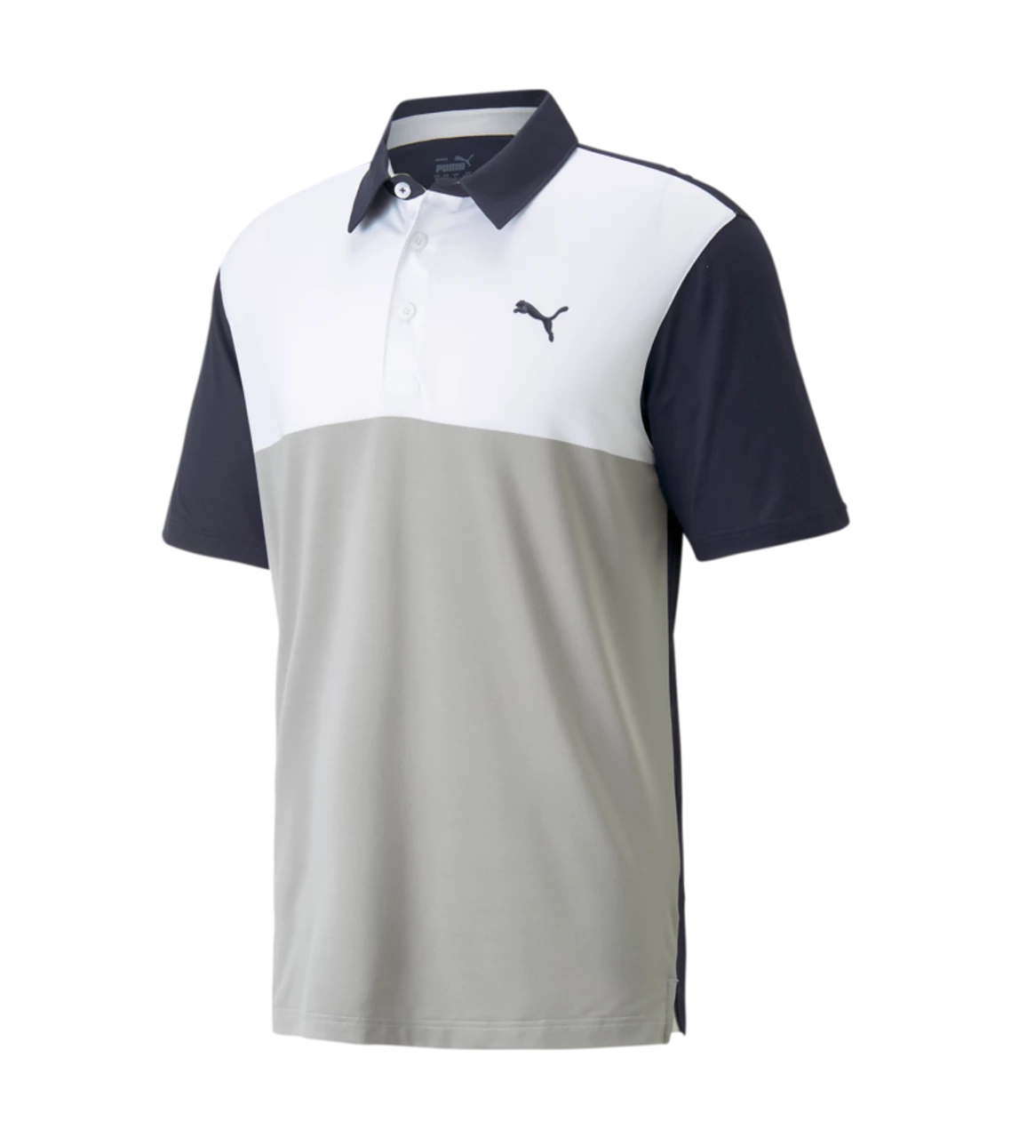 PUMA Golf Puma Cloudspun Colorblock Polo 6 PUMA Golf Puma Cloudspun Colorblock Polo - Image 4