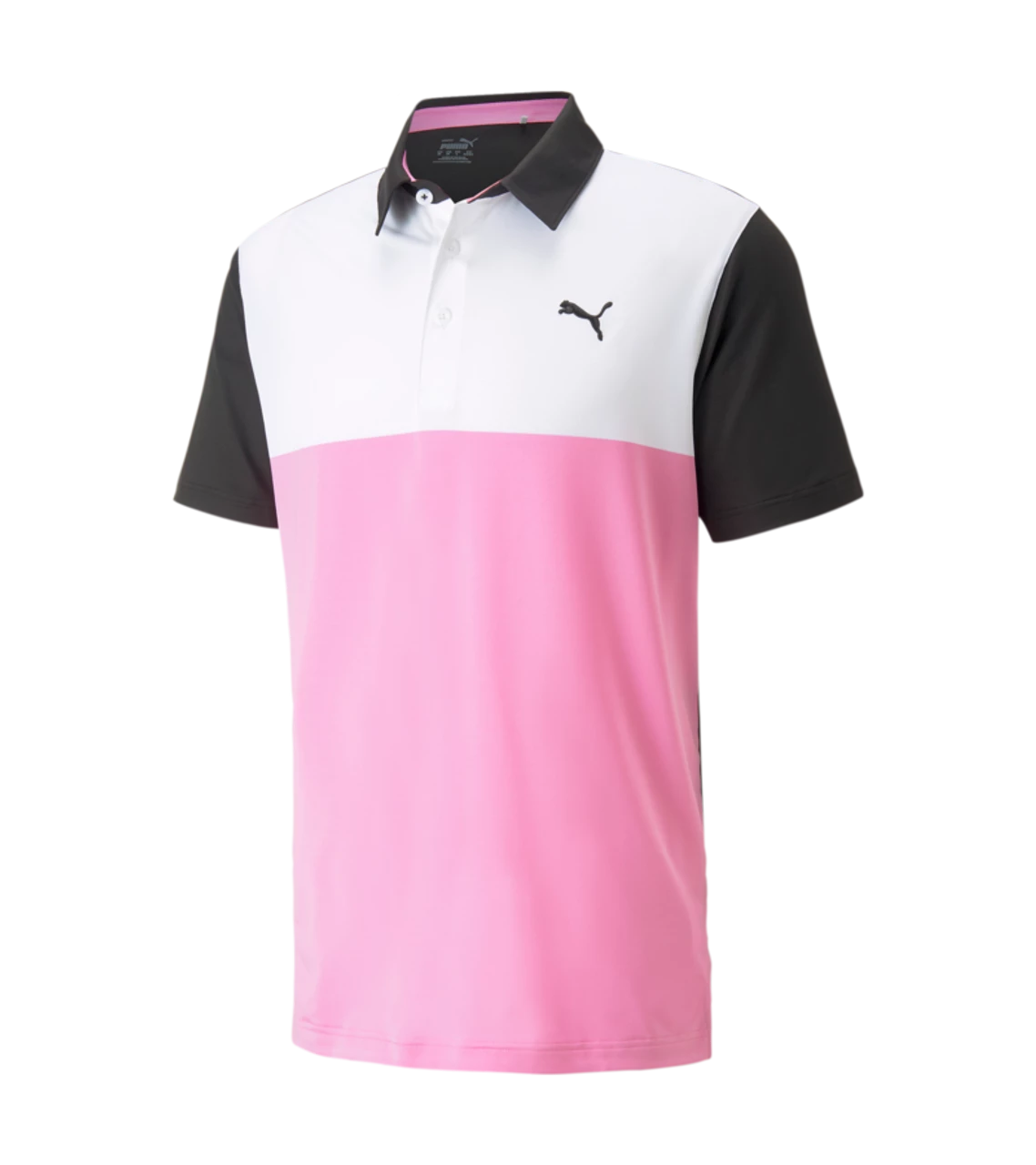 PUMA Golf Puma Cloudspun Colorblock Polo 4 PUMA Golf Puma Cloudspun Colorblock Polo - Image 2