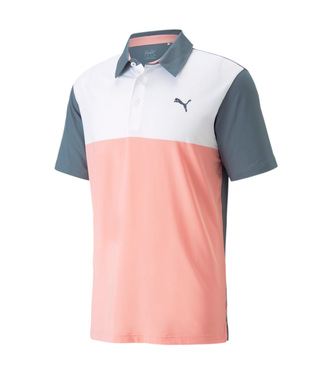 PUMA Golf Puma Cloudspun Colorblock Polo 7 PUMA Golf Puma Cloudspun Colorblock Polo - Image 5