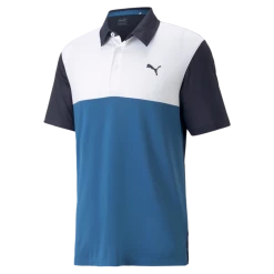 PUMA Golf Puma Cloudspun Colorblock Polo
