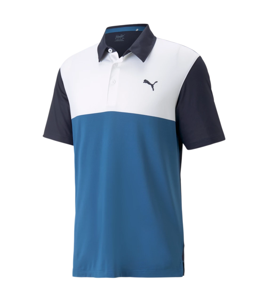 PUMA Golf Puma Cloudspun Colorblock Polo 3 PUMA Golf Puma Cloudspun Colorblock Polo