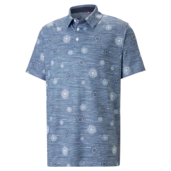 PUMA Golf Puma Cloudspun Wheels Polo