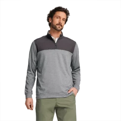 PUMA Golf Puma Cloudspun Colorblock Quarter Zip -Clubs Shop 537464 01 mod01 36708.1679075537 1