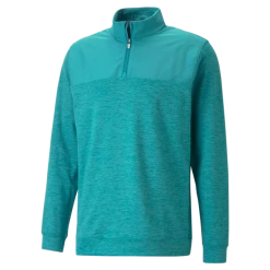 PUMA Golf Puma Cloudspun Colorblock Quarter Zip -Clubs Shop 537464 04 75191.1679075537 1