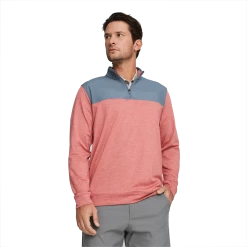 PUMA Golf Puma Cloudspun Colorblock Quarter Zip -Clubs Shop 537464 07 mod01 27212.1679075537 1