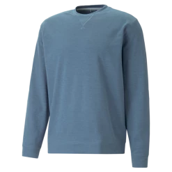 PUMA Golf Puma Cloudspun Heather Crewneck (BN) -Clubs Shop 537466 06 10302.1679075356