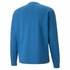 PUMA Golf Puma Cloudspun Heather Crewneck (BN) -Clubs Shop 537466 07 bv 13332.1679075356