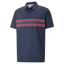 PUMA Golf Puma Volition Freedom Stripe Polo -Clubs Shop 537476 02 06013.1678998816