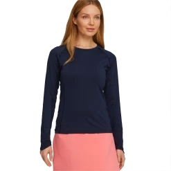 PUMA Golf Puma Womens You-V Long Sleeve Crew -Clubs Shop 537497 03 mod01 46085.1674241213