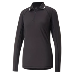 PUMA Golf Puma Womens You-V Long Sleeve Polo -Clubs Shop 537499 01 22108.1679083220