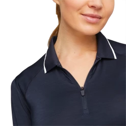 PUMA Golf Puma Womens You-V Long Sleeve Polo -Clubs Shop 537499 02 mod02 29433.1679083220