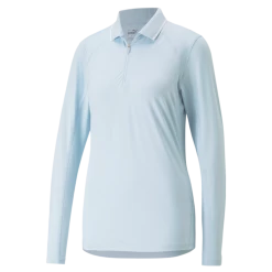 PUMA Golf Puma Womens You-V Long Sleeve Polo -Clubs Shop 537499 03 28306.1679083220
