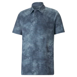 PUMA Golf Puma Cloudspun Dye Stripe Polo