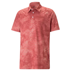 PUMA Golf Puma Cloudspun Dye Stripe Polo -Clubs Shop 538755 03 12620.1678996958