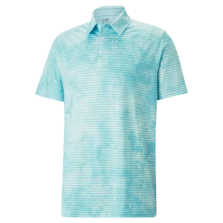 PUMA Golf Puma Cloudspun Dye Stripe Polo -Clubs Shop 538755 04 34913.1678996958