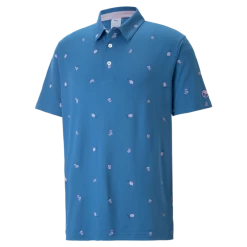 PUMA Golf Puma AP Cloudspun Citrus Polo