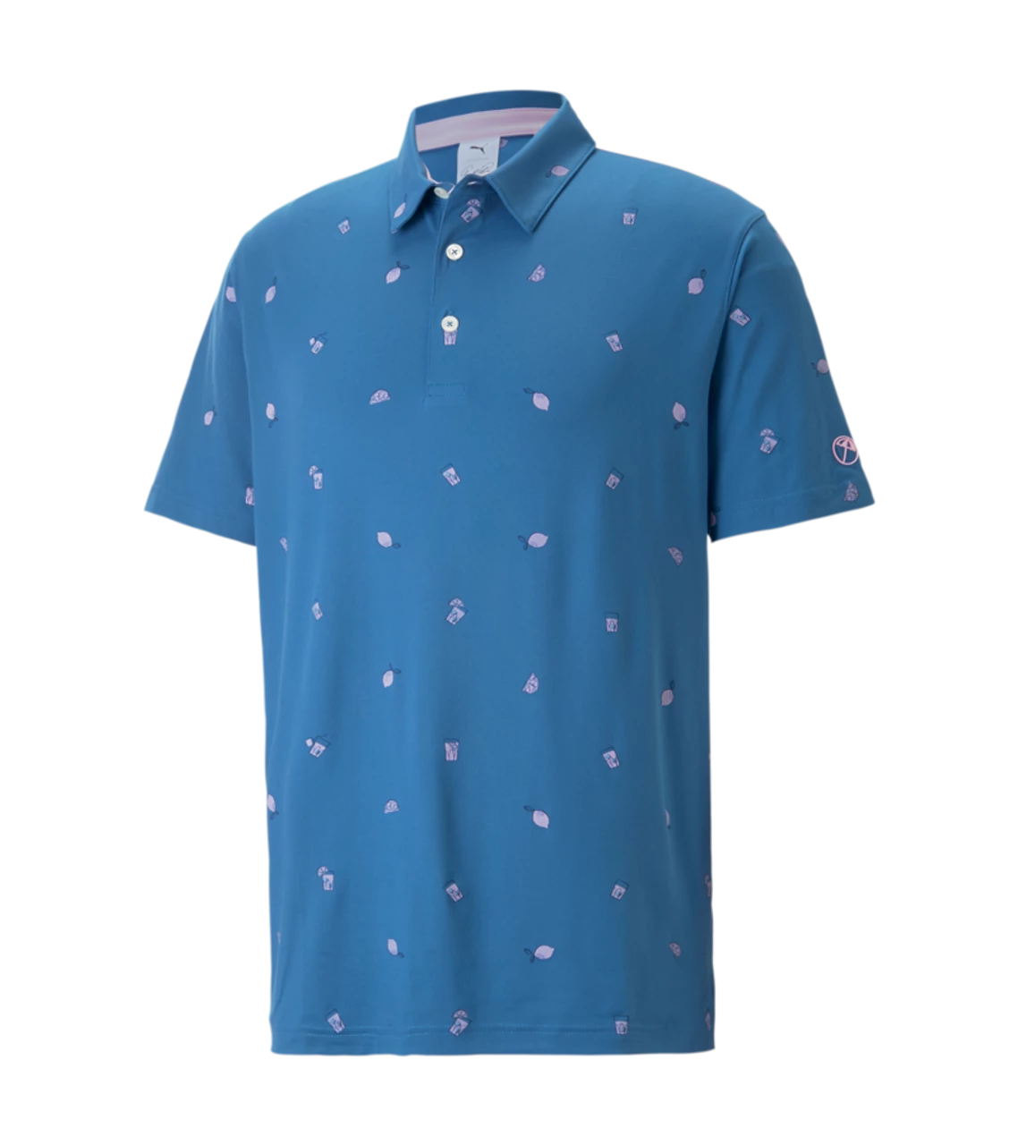 PUMA Golf Puma AP Cloudspun Citrus Polo 3 PUMA Golf Puma AP Cloudspun Citrus Polo