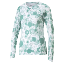 PUMA Golf Puma Womens You-V Lillypad Crew