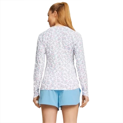 PUMA Golf Puma Womens You-V Micro Floral Crew -Clubs Shop 539033 01 mod03 13251.1679083276