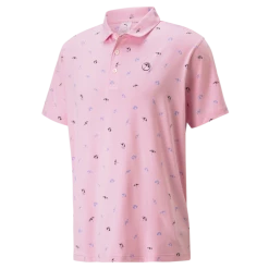 PUMA Golf Puma AP Cloudspun Dancing Umbrellas Polo -Clubs Shop 539556 01 58663.1678990050