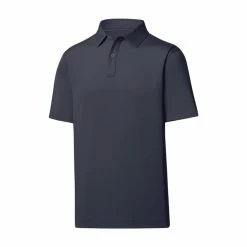 FootJoy Golf FootJoy Solid Lisle Self Collar Athletic Fit Polo -Clubs Shop FootJoy Solid Lisle Self Collar Athletic Fit Polo Navy 21979.1670266626