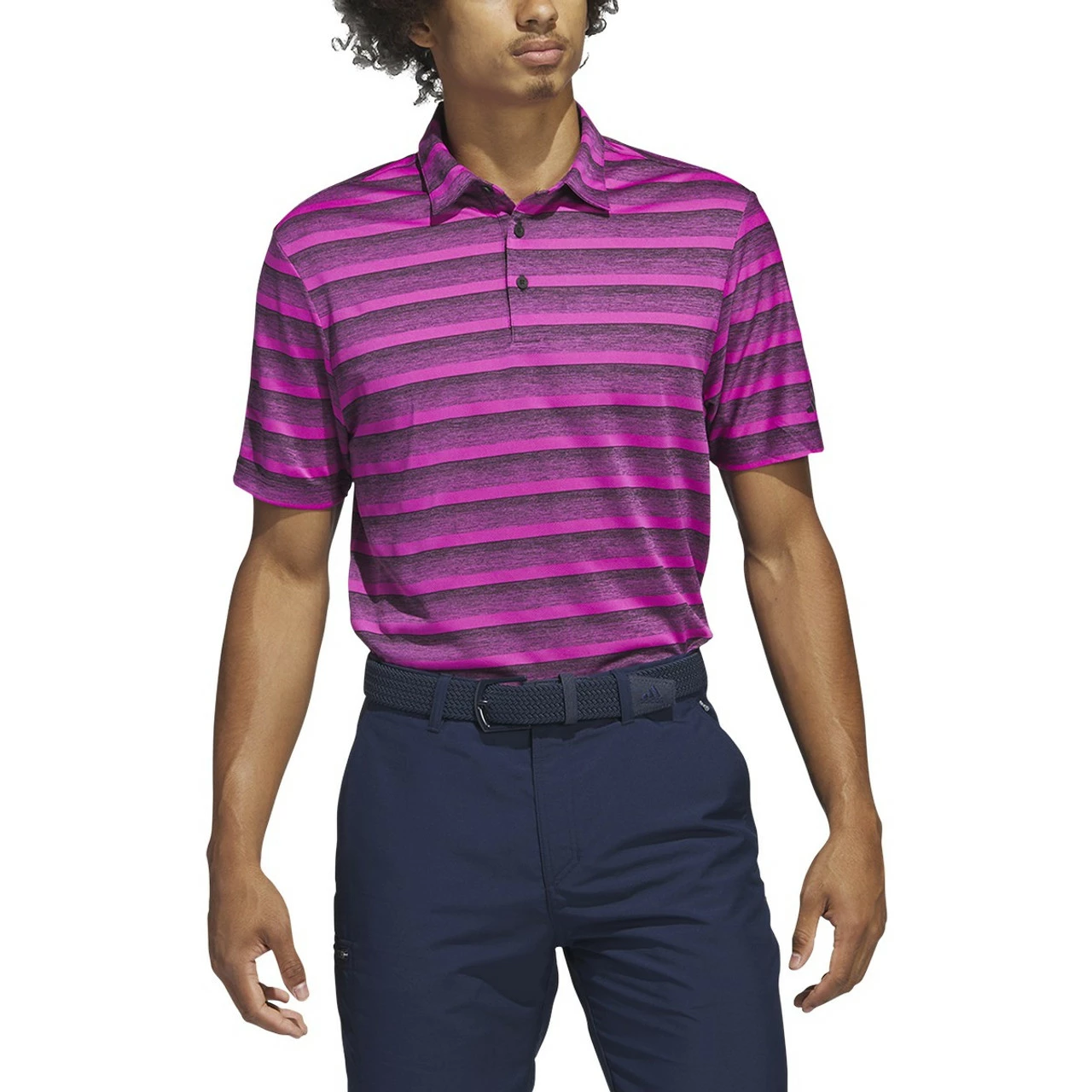 Adidas Golf Adidas Two Color Stripe Polo 2.0 7 Adidas Golf Adidas Two Color Stripe Polo 2.0 - Image 5