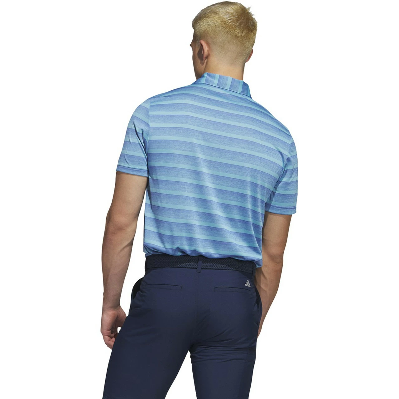 Adidas Golf Adidas Two Color Stripe Polo 2.0 10 Adidas Golf Adidas Two Color Stripe Polo 2.0 - Image 8