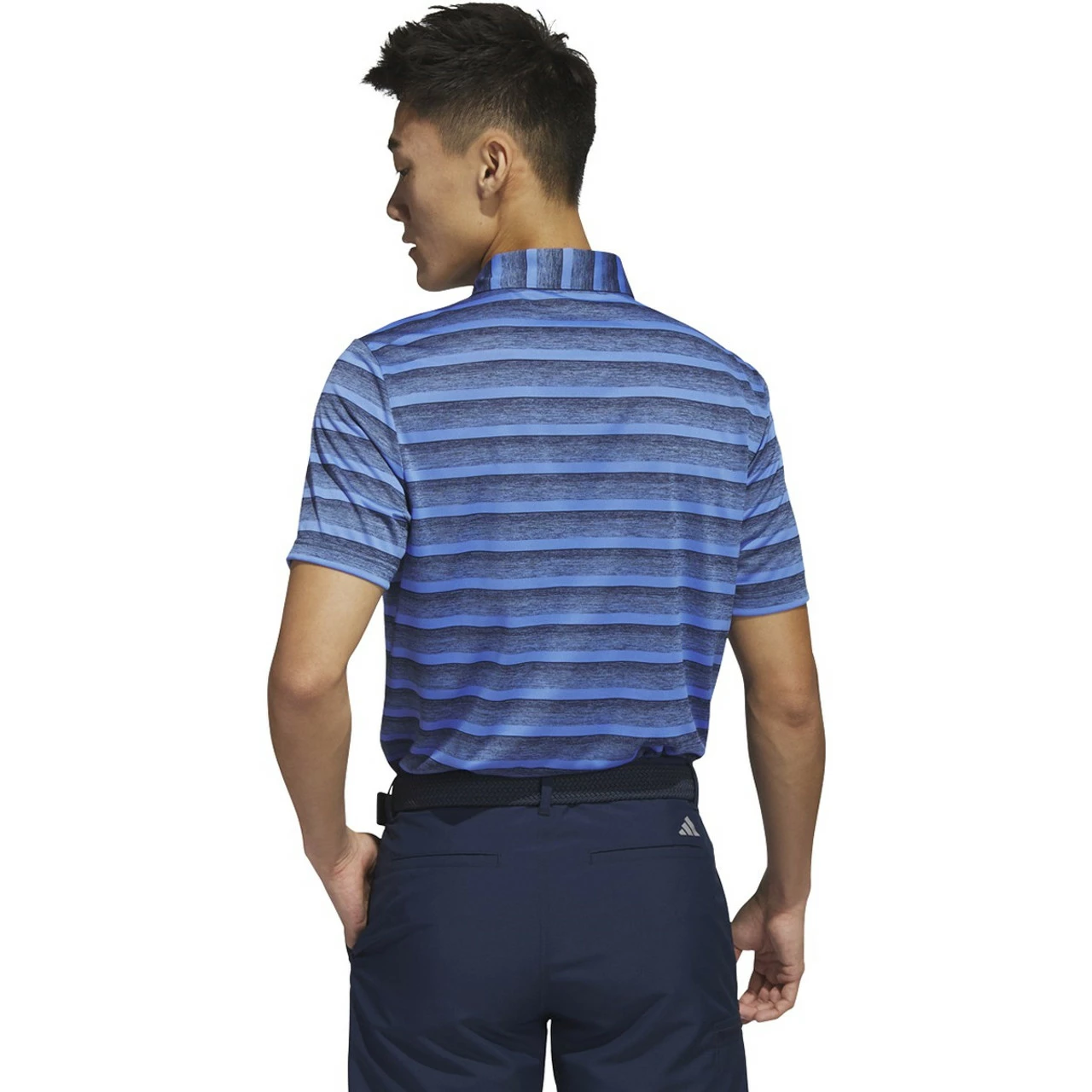 Adidas Golf Adidas Two Color Stripe Polo 2.0 12 Adidas Golf Adidas Two Color Stripe Polo 2.0 - Image 10