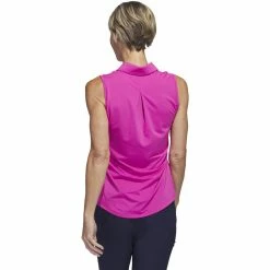 Adidas Golf Adidas Womens Ultimate Solid Sleeveless Polo -Clubs Shop HS2467 01 03938.1678915484